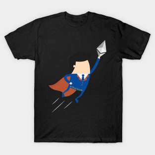 Ethereum man to the moon T-Shirt